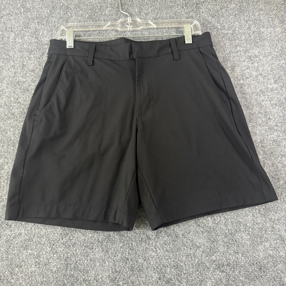 Fabletics Shorts Mens Black Athletic Performance Golf 31 Gorpcore